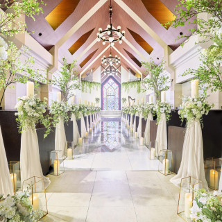 《期間限定》チャペル装飾&キャンドルコーディネート全額プレゼント!