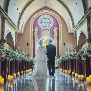 バージンロード|グランラセーレの森の写真(55944543)