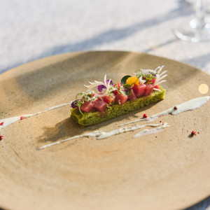 料理がおいしかったからと式場を決める先輩カップルも多い|グランラセーレの森の写真(55945941)