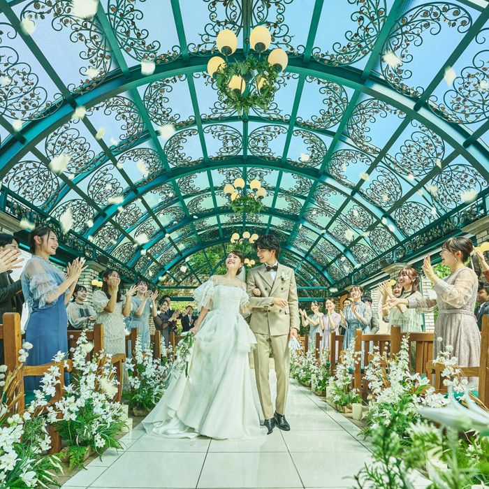 グランラセーレの森の結婚式の公式写真