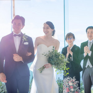 憧れの花嫁へ♪続々入荷！新作ドレス試着×感動チャペル入場体験