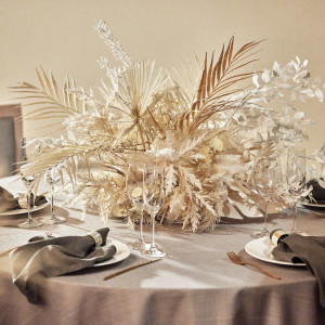 卓上のコーディネートも空間演出のひとつ|ザ・ロイヤルダイナスティ大宮(THE ROYAL DYNASTY OMIYA)の写真(55426214)