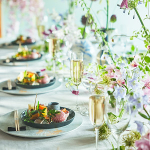 食材のこだわった見た目にも美しいフォトジェニックなコース|ザ・ロイヤルダイナスティ大宮(THE ROYAL DYNASTY OMIYA)の写真(55426217)