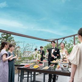 【貸切空間で叶える一日】自然×光の花嫁体験&おもてなし試食