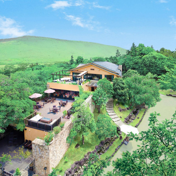 緑に囲まれた美しい夏空のロケーションでの結婚式を・・・