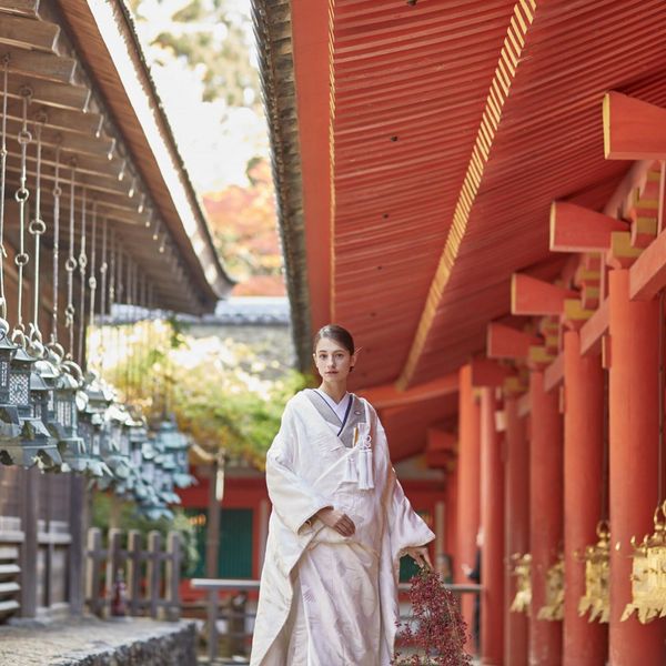 春日大社で叶える憧れの神前式
