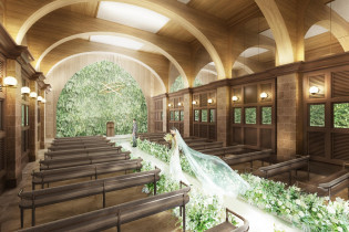 リニューアルを遂げたチャペルも|アーカンジェル迎賓館（宇都宮）/テイクアンドギヴ・ニーズウェディングの写真(57373294)