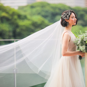 ロングベールにこだわって美しい姿に|アーカンジェル迎賓館(宇都宮)の写真(13926422)