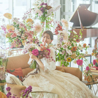 【花嫁体験★5】大聖堂×ドレス×フォト×演出体験×贅沢試食!