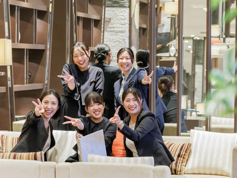 チームワーク抜群のスタッフ力が自慢!