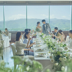 山梨の絶景が見渡せるバンケット|APIO GRANDSTAGE（アピオ グランドステージ）の写真(51208101)