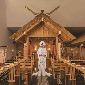 厳かな水上神殿で本格的な和風結婚式を|APIO GRANDSTAGE（アピオ グランドステージ）の写真(51204385)