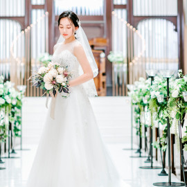 【限定開催！】花嫁憧れ♦本格チャペルで試着体験＆試食付きフェア