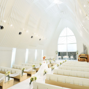 【聖なるヴェール】がモチーフの美しい天井|ハミングプラザVIP新潟の写真(1266506)