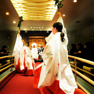 諏訪神社の巫女の舞|ハミングプラザVIP新潟の写真(11493655)
