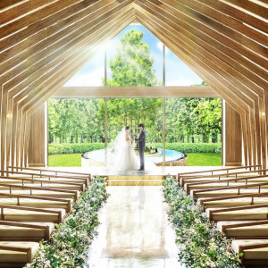 《HP限定ベストレート》支持率No.1*ガーデン挙式＆リゾートW体験