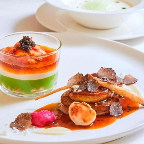 食材が一番おいしい季節♪お二人らしいお料理をシェフと相談して☆