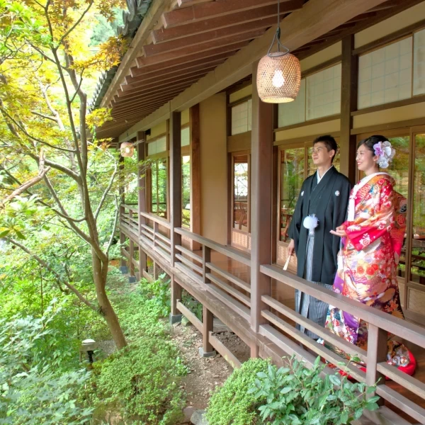 高尾の大自然に包まれて自然と笑みがこぼれます