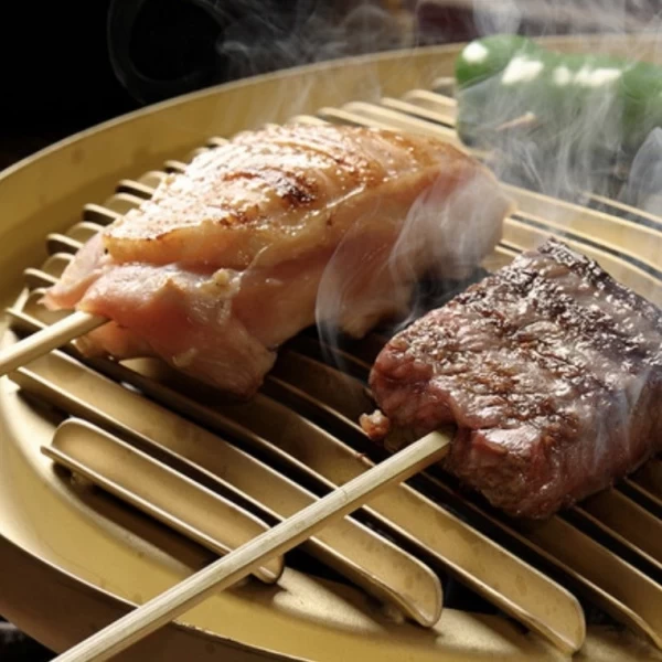 撮影後はうかい鳥山の【牛鶏コース】をご堪能くださいませ。