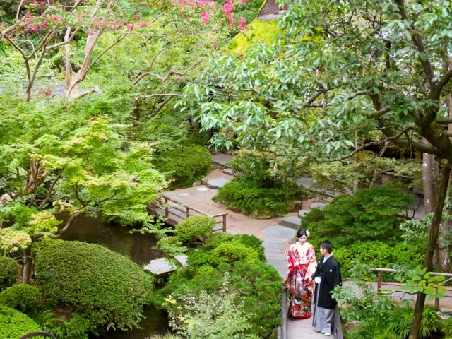 6000坪の庭園見学・会場見学