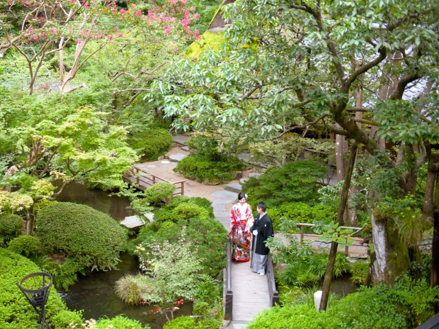 6000坪の庭園見学・会場見学