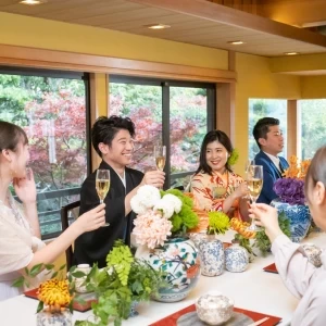 【少人数婚・家族婚を検討の方へ】名物含む豪華コース試食×婚礼衣裳試着