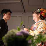 新婦からのサプライズ手紙に感動の新郎