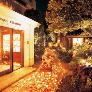 イルミネーションでのライティング|TERAKOYA（テラコヤ）/テイクアンドギヴ・ニーズウェディングの写真(225335)
