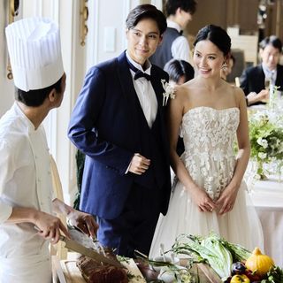 結婚式の細部まで知り尽くしているサービススタッフがスムーズな進行を心がけます