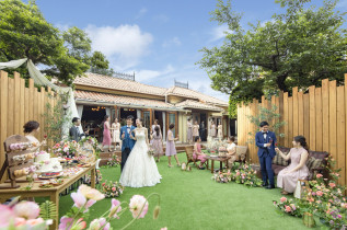 愛犬とガーデンへ|呉竹荘×旧青葉邸～メゾン・ド・リアン(絆を紡ぐ家)～の写真(54866851)