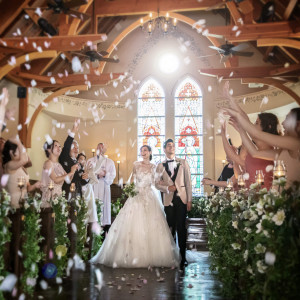 下見した会場の写真