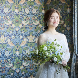 幸せな日を彩る季節の花は、花嫁に幸せを運び、二人を祝福し、ゲストの優しい笑顔を呼びます|ホテルセントパレス倉吉の写真(40087714)