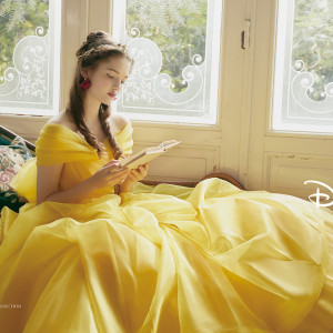 ドレス・Disney（ベル）／ベルを象徴するイエローのカラードレス|ベルヴィ リリアルの写真(17427319)