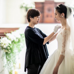 ドレススタイリストがトータルでコーディネート|THE ABBEY CHURCH（アビー・チャーチ）の写真(51770835)