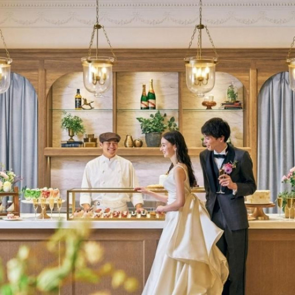 季節やテーマに合わせたオリジナルスイーツが並ぶ