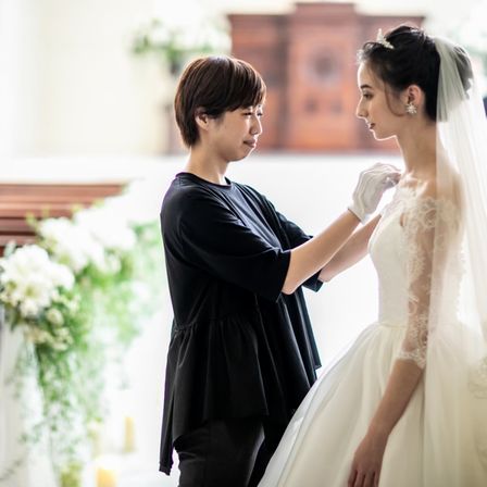 ドレススタイリストがトータルでコーディネート|THE ABBEY CHURCH（アビー・チャーチ）の写真(51770835)