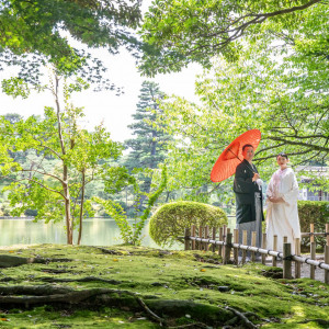 夏の兼六園は緑豊かな場所での撮影がおすすめ。|金沢東急ホテルの写真(43168356)