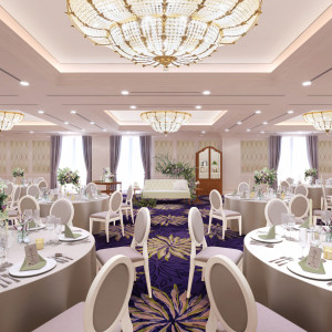 【2026年3月会場コーディネートリニューアル】ウィンザールーム|オークラ千葉ホテルの写真(55033254)