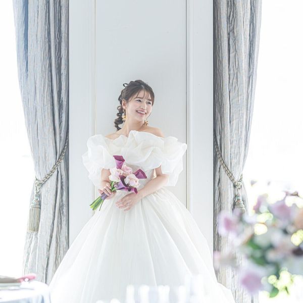 ドレス姿の花嫁が美しく輝ける空間でのフォトウェディング
