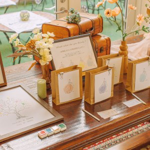 入口から貸切空間でおふたりの「好き」を沢山詰め込んで|ENSOLEILLE（アンソレイエ）～VILLAGE WEDDING～の写真(54612028)