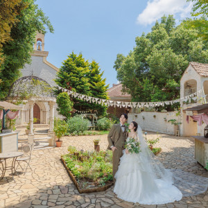 まるで海外映画のようなウェディングシーンを実現|ENSOLEILLE（アンソレイエ）～VILLAGE WEDDING～の写真(54259764)
