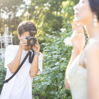 現場を熟知したカメラマン＊シーンごとのベストショットを残します