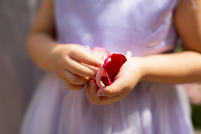 フラワーガールやリングボーイなど、お子様も楽しめる企画も◎ベビーベッドや授乳室もご用意あり