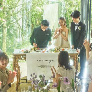 【駅チカ】緑溢れる貸切邸宅×全天候チャペル体験★豪華来館特典付きフェア