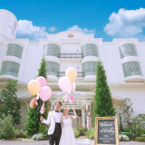 正面からのお写真も人気のフォトスポット
