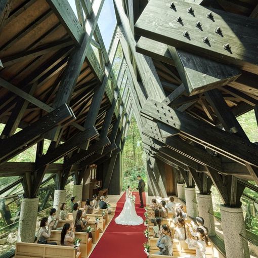 迎賓館の結婚式の公式写真（1枚目）