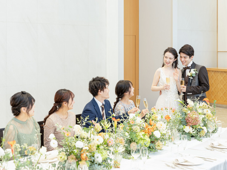 10名~OK★美食を囲んでアットホームな結婚式!