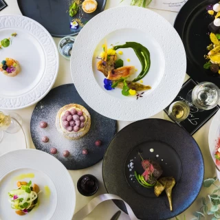 【商品券1万円】料理を満喫!4万相当* A5黒毛牛&オマール海老試食