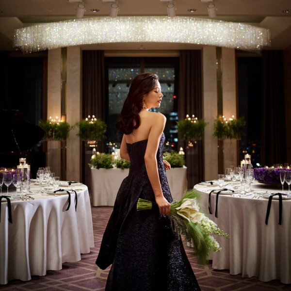 「星」を表現しているエトワールでのディナーウェディングも大好評