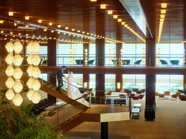 人気のフォトスポット、日本の伝統美宿るオークラの意匠をめぐる館内ツアー